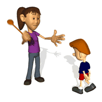 mom upset with kid.gif